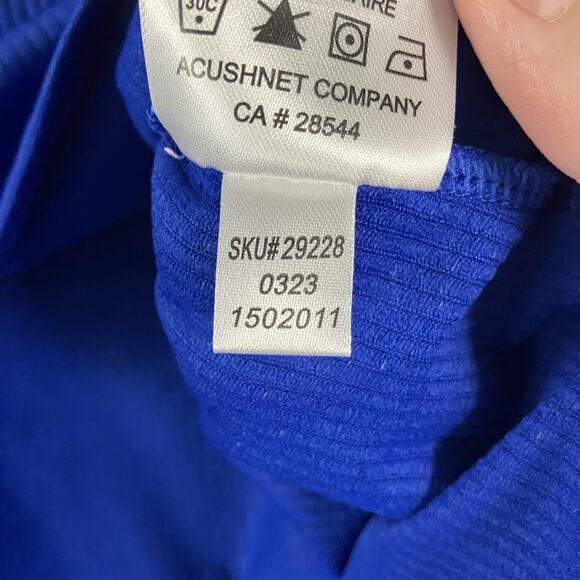 FootJoy Pullover Womens XS Blue Pink 1/4 Zip Long Sleeve Golf Athletic Stretch - Picture 10 of 12